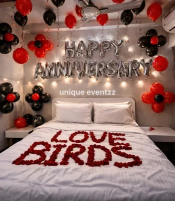 Couple Anniversary Room Decoration