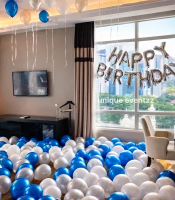 Simple Surprise Birthday Decoration
