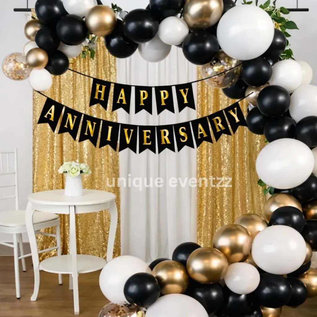 Simple Anniversary Decoration