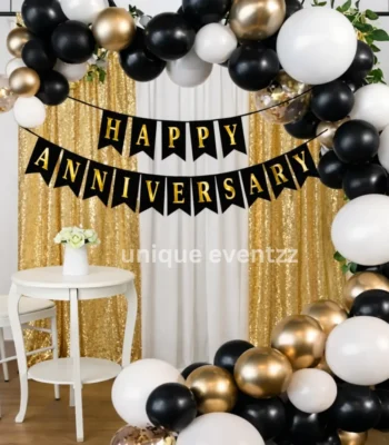 Simple Anniversary Decoration