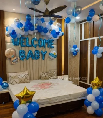 welcome baby decoration for boy