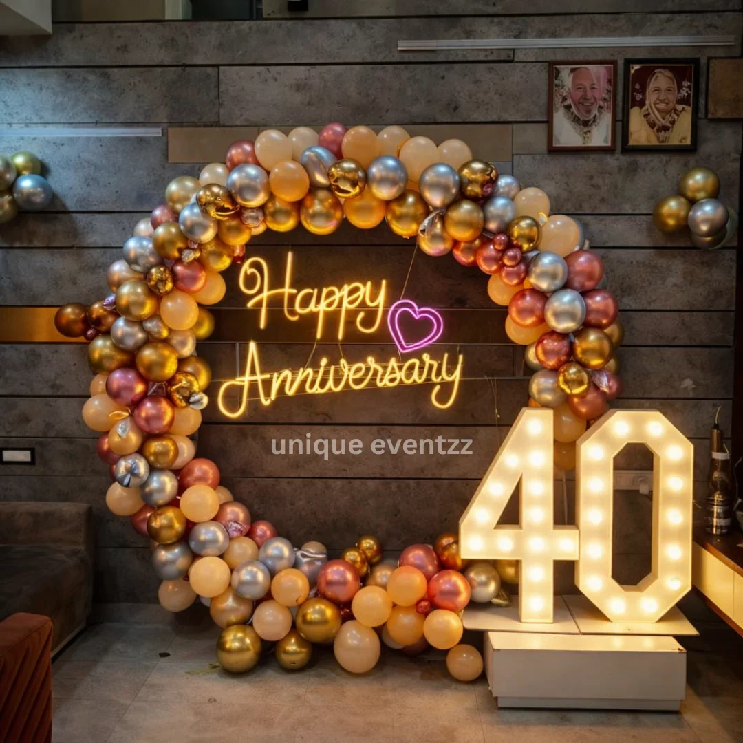 surprise Anniversary Decoration