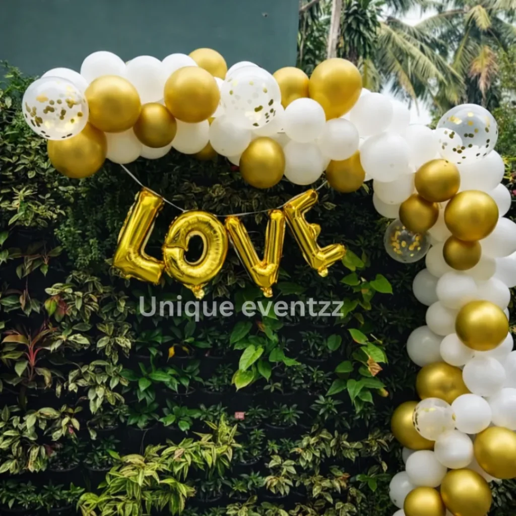 Simple Anniversary Decoration