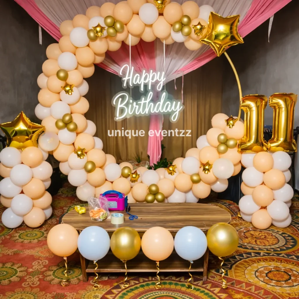 Birthday Ring Balloon Decoration