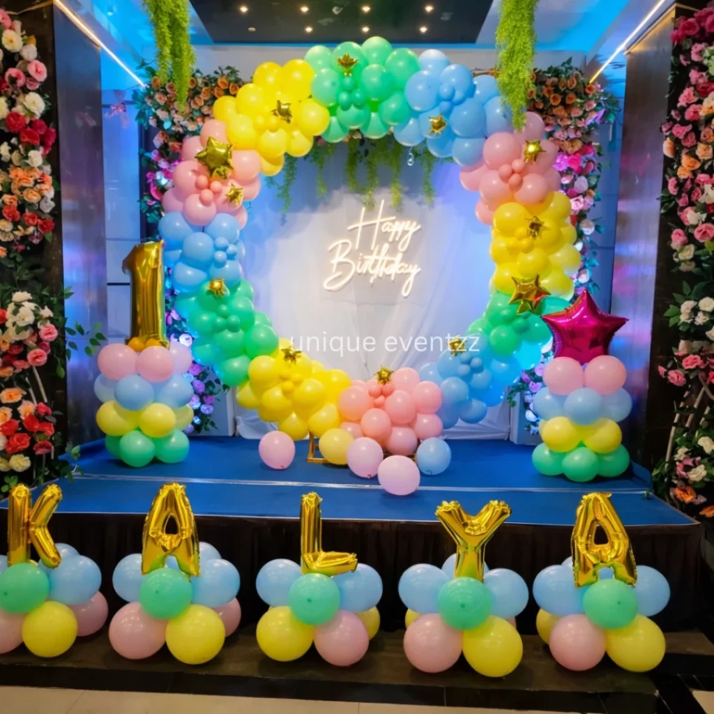 1st Birthday Decoration for Girl