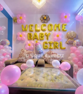 Baby Girl welcome Decoration