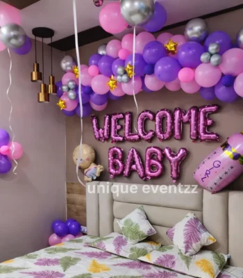 Welcome Baby Girl Room Decoration