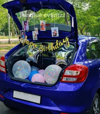 Car Dikki Surprise Decoration For Birthday