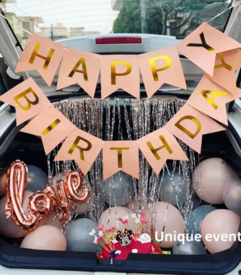 Car Dikki Decoration For Birthday