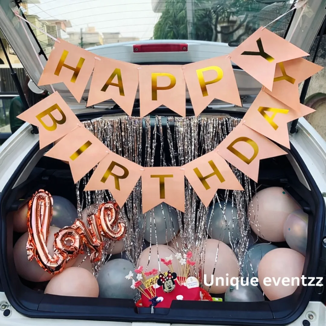 Car Dikki Decoration For Birthday