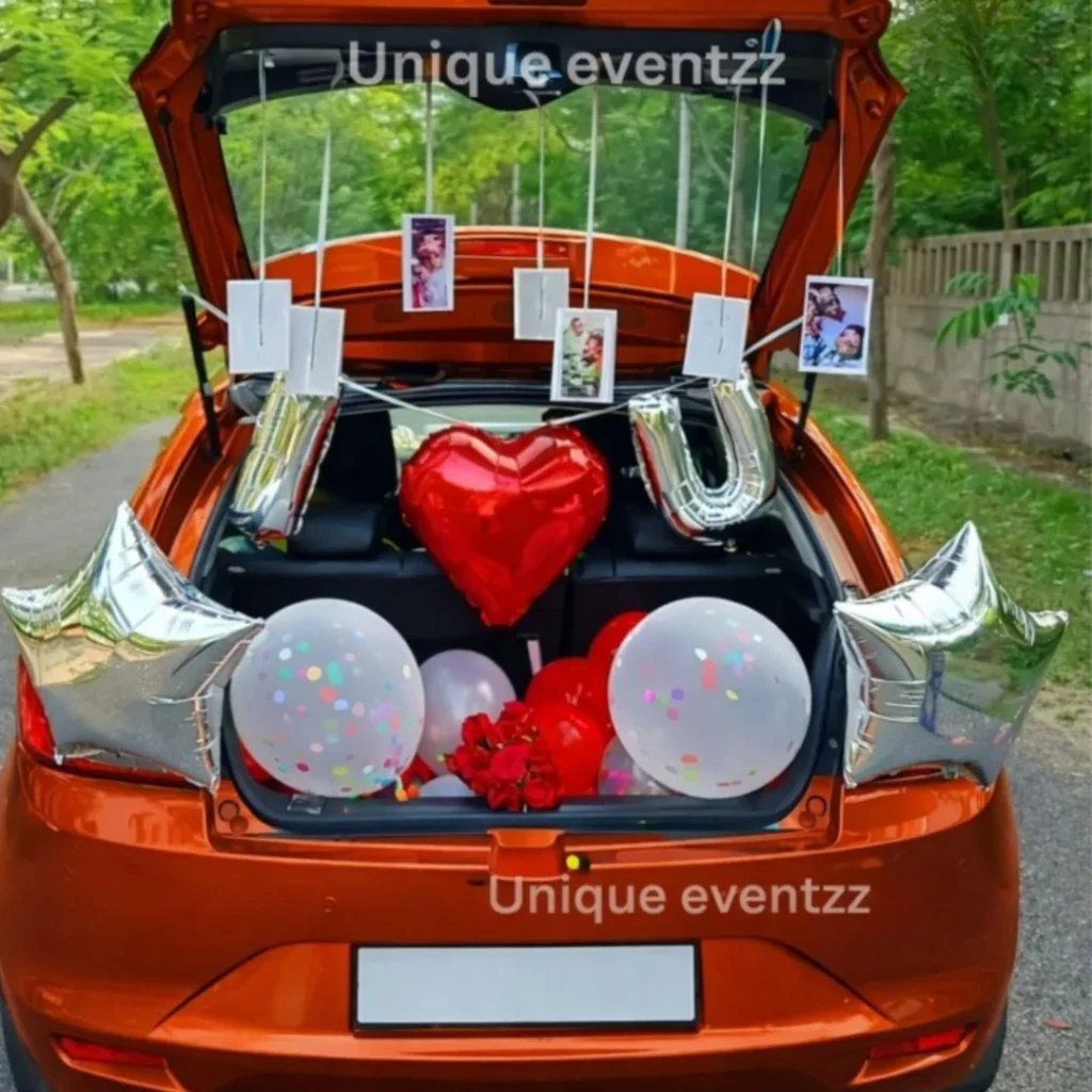 Proposal Car Boot Decoration