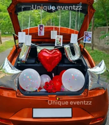 Proposal Car Boot Decoration