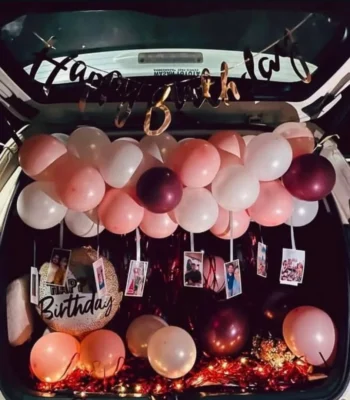 Car Dikki Decoration For Birthday