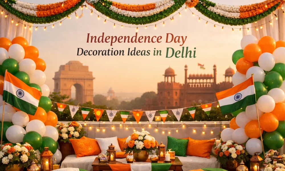 Independence Day Decoration ideas in Delhi