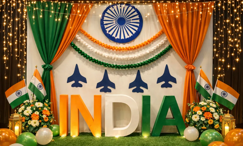 Independence Day Balloon Decoration in Noida