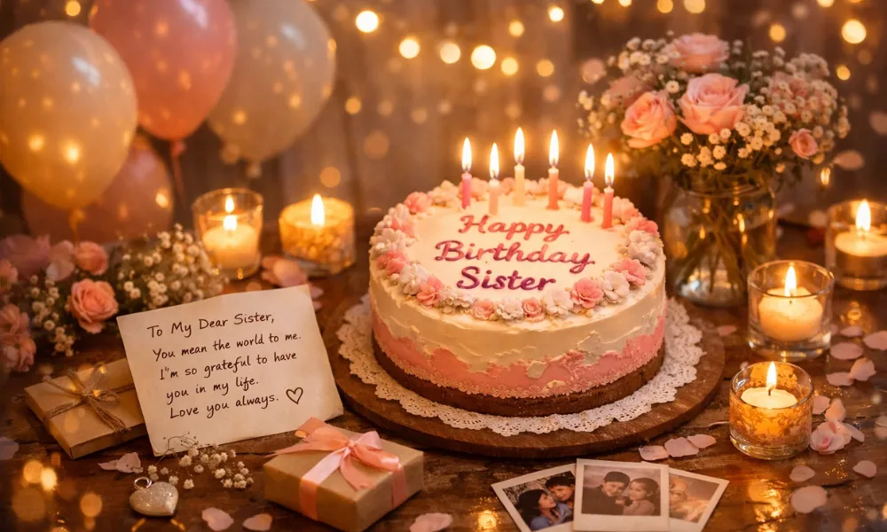 Happy Birthday Wishes For Sister