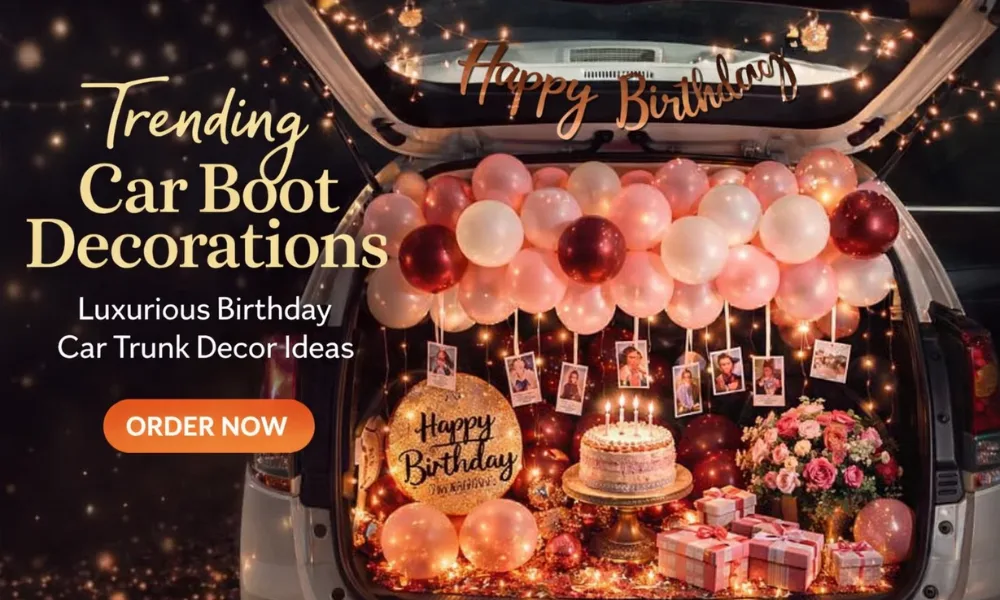Trending Car Boot Decorations in Delhi NCR